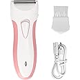 Concepta Women's Rechargeable Double Razor Shaver for Under Arms, Bikini Line, Hands and Legs (White Pink Colour), Battery Powered
