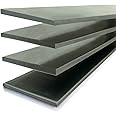 1095 Steel Flat Stock for Knife Making-Annealed High Carbon Steel,Flat Steel Bars,12"x1.5"x0.12",4 Pack