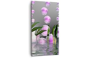 ARTTOR Lienzos decorativos 55x100cm Cuadro Sobre Lienzo Moderno Vertical Computadora gráficos burbuja Grande Dormitorio Cuadros Pared Imágenes Cuadros Decoracion Salon Wall Art Prints Decor PA55x100-2329