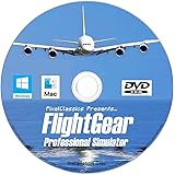 FlightGear Flight Simulator 2020 X Flight Sim Plane & Helicopter Including 600+ Aircraft DVD CD Disc For Microsoft Windows 11
