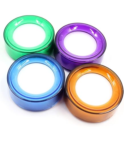 Umidificatore Per Francobolli Läufer - Rotondo, Diametro 10.5cm, Spugna Arancione, Made In Germany - Foto 5