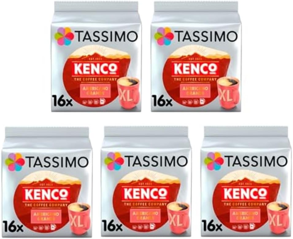 Avis d'Expert & Test Approfondi : Tassimo Kenco Americano Grande XL Coffee Pods (Sélection)