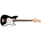 Squier Sonic Bronco Bass Black Bas Gitar