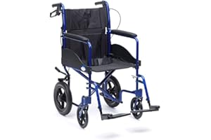 Drive Medical Transportrollstuhl Expedition Plus Reiserollstuhl Faltrollstuhl Leichtgewichtrollstuhl