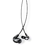 Shure Se215-K In-Ear Sound Monitor Headphone (Black),Wired