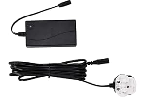 Okin Recliner Power Supply Transformer Lift Chair AC/DC Switching Power Supply Adapter Replacement 29V 2A with 4 Meter UK Power Wall Cord