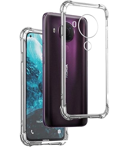 FTRONGRT Vetro Temperato Per Nokia 5.4, [Durezza 9H,Copertura Completa - Foto 9