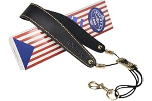 ROCHIX 1890 Saxophone Sax Black Neck Strap for Baritone Alto Tenor Soprano Sax, Super Fibre, Metal Hooks, Musical Instruments Accessories Parts