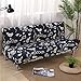 Produktbild ishine Klappsofa Überwürfe Sofabezug Ohne Armlehnen Schlafsofa mit Stretch Sofahusse Slipcover Sofa Abdeckung in Verschiedene Größe und Farbe (F)