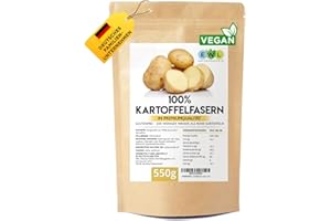 ‎EWL NATURPRODUKTE Kartoffelfasern Kartoffelmehl Kartoffelfasermehl I Aus deutschen Kartoffeln I Kontrolliert und abgefüllt in Deutschland Kartoffelfaser im wiederverschließbaren Beutel 550g