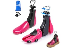Exshoiu Hormas Zapatos para Botas Hombre y Mujer, Profesional Ensanchador de Zapatos y Botas, Ajustable Anchura y Longitud Estirador de Zapatos