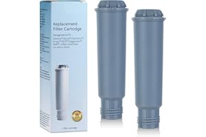 Somune Lot de 2 cartouches filtrantes pour machine à café Melitta/Krups Claris F088 F088 01/Siemens TCZ60003/AEG/Neff/Bosch TCZ6003