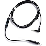 Bose 737667-0010 QuietComfort 25 Cable with Inline Mic and Remote for Headphone - Black