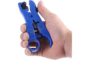 BORDSTRACT Szczypce do ściągania izolacji, obcinaki kabli, ściągacze izolacji, do skrętki UTP/STP, płaskich linii telefonicznych i kabli koncentrycznych RG-59/11/7/6