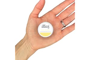 The Natural Deodorant Co. Mini/Sample Size 10g, Lemon & Geranium Clean Deo Balm, Lasts 10 Days, All Day Protection