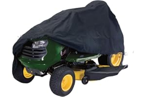 HOMYY Abdeckung für Rasenmäher, strapazierfähig, wasserdicht, Oxford-Gewebe, UV-Schutz, langlebig, 210D, staubdicht, für Garten und Außenbereich