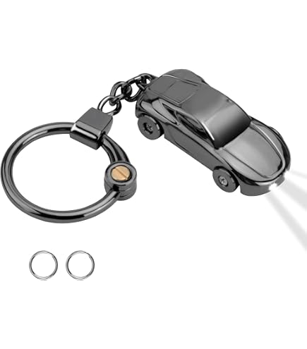 Coque Clé Voiture Porsche Peinture Métallique - Compatible Clé Porsche 3-boutons 2009-2015 - Protection Et Style
