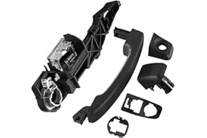 GEARZAAR Juego de soporte para manija de puerta corredera delantera izquierda compatible con Renault Master Mk3, para Opel Movano B, para Nissan NV400 806069981R 806074220R 806067794R