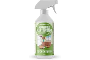 Buddy's Best Household Flea Spray | 250ml | Gentle Formula with Natural Oils for a Comfortable Home Environment