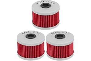 AHL 112 Oil Filter for Honda CRF250L CRF250 L 250 2013-2015 (Pack of 3)