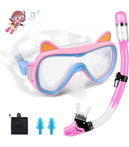 Kit Snorkeling Seac Per Bambini | Maschera E Boccaglio | Silicione Ipoallergenico | Sicuro E Divertente