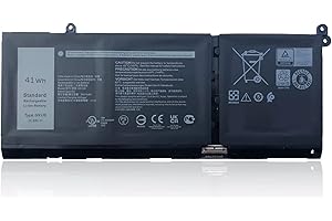 AKKEE G91J0 Laptop battery for Dell Latitude 3320 3420 3520 Inspiron 3510 3511 3515 5510 5515 5518 5310 5410 5415 5418 7415 2-in-1 Vostro 5510 5515 5415 Series C91JO 0FH3K2 0MVK11 0VKYJX 0XDY9K 41Wh