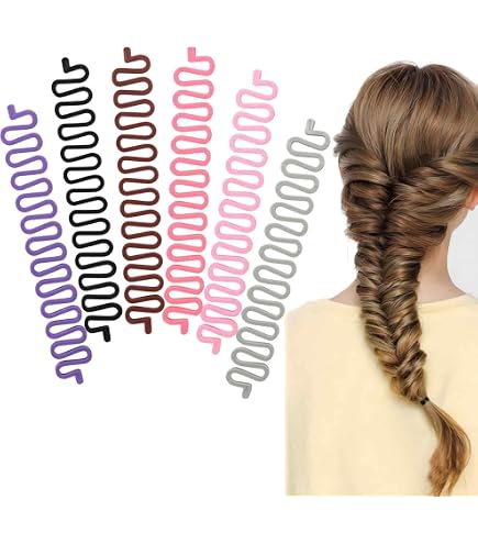Kit Tressage Automatique Cheveux Pour Filles - Machine à Tresser Avec Strass Et Accessoires