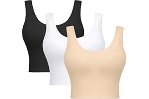 SIMIYA Women Seamless Sports Bra Wireless Compression Bra Without Pading Comfort Yoga Crop Tops Vest for Running Sports Fitness