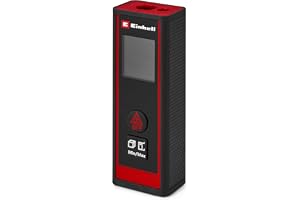 Einhell laser-avståndsmätare TC-LD 30 R (30 m max. mätområde, mätlägen avstånd, yta, volym, kontinuerlig mätning, LCD-display, avstängningsautomatik, utan batterier)