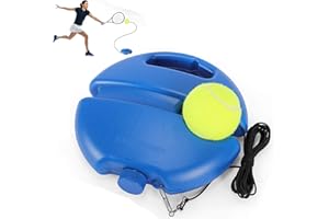 RJFUJP Tennis Trainer, Tennis Ball Machine, Next Gen Tenni Buddy Tenni Trainer Ball with String, Anti-Tangle String Tenniss Practice Equipment for Kids, Players, And Beginners