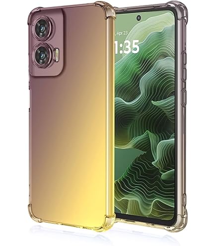 SEAHAI Motorola Moto G55 5G Hülle Mit Displayschutz – Transparent, Stoßfest & Militärgetestet