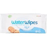 WaterWipes Yeni Doğan &amp; Hassas Cilt i&ccedil;in 60 yaprak Bebek Islak Mendili (1 x 60 Adet)