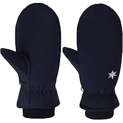 Moufles Chaudes StyleBREAKER Pour Femmes - Tricot Avec Strass Et Doublure Polaire Thermique