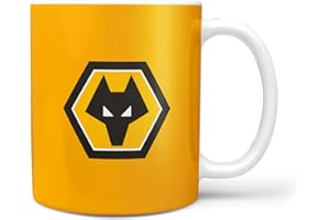 FOCO Officially Licensed Wolverhampton Wanderers FC No 1 Fan Premier League Coffee Tea Mug