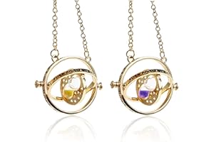 Collier Harry Potter Hermione Pendentif Reliques de la Mort Vif d'or Collier pour collection Cosplay Harry Potter Fête Décoration Reliques de la Mort