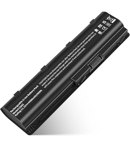 AT Batteria Sostitutiva 5200mAh 10,8V Li-Ion Per HP-Compaq HSTNN-D80D, DB0C, I70C, LB0C, 6 Celle, Garanzia Italiana 2 Anni - 2