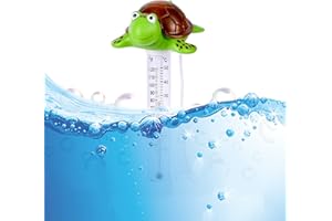 XINCHEN Schwimmende Pool Thermometer, Floating Pool Thermometer mit String, Wasser Temperatur Thermometer, Thermometer für Outdoor & Indoor Pools, Spas, Baby-Pool, Hot Tubs. (A3)