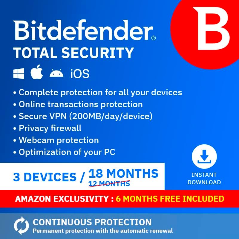 À Qui S'adresse le Amazon Exclusive Bitdefender Total Security 3 ? Profils Recommandés