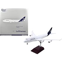 1:200 Aircraft Display Model GeminiJets Lufthansa Boeing 747-400 Scale ...