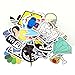 StillCool Aufkleber 100 Stück für Skateboard Snowboard-Weinlese-Vinylaufkleber-Graffiti Laptop Gepäck Auto-Fahrrad-Decals mischen Lot Art- und Weisekühler