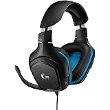 Logitech G430 Gaming Headset, for PC Gaming, 7.1 Surround Sound Headset  with Microphone, Compatible with Mac, PC, Xbox, PS4 - Black/Blue - Buy Logitech  G430 Gaming Headset, for PC Gaming, 7.1 Surround