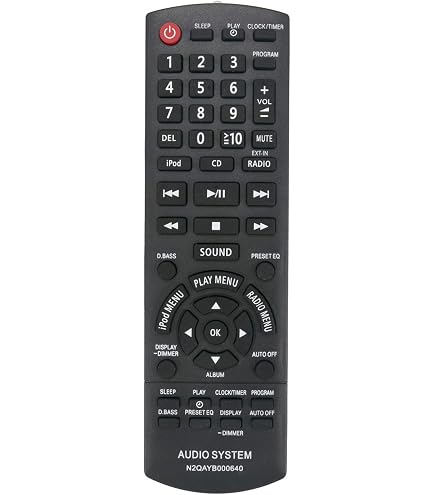 thumbnail image 2 of Replacement Remote Control N2QAYB000514 – For Panasonic SC-PT480 Home Theater Systems 2 of 6