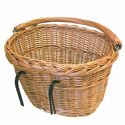 Basil Panier pour vélo BAS90 Unisexe, pour adultes Brun naturel