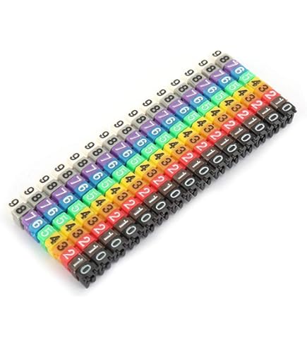 Marqueurs De Fil, éTiquettes De Numéro De Fil, Marqueur De Câble De