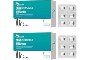 DEYROS Haustier Entwurmungstabletten für Hunde und Katzen Innere Entwurmung Wurmkur Katze Entwurmungsmittel Katzen Entwurmungsmittel für Hunde Wurmkur Hund