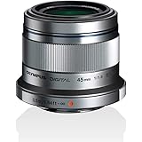 Olympus M.Zuiko Digital 45 mm F1.8 Lens, Fast Fixed Focal Length, Suitable for All MFT Cameras (Olympus OM-D & PEN Models, Pa