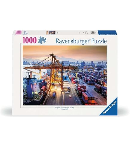 Lais Puzzle: 'Segelschiffe Im Hafen Von Triest' Von Egon Schiele - 1000 Teile Kunstdruck-Puzzle Für Erwachsene