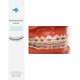 Mundschutz für Zahnspangen, ersetzt Kieferorthopädisches Wachs | verhindert Wunden auf Lippen Wangen | Wiederverwendbar, Tran