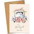 Glückwunschkarte Zur Hochzeit | Klappkarte A6 Mit  Produktbild-Vorschau 4