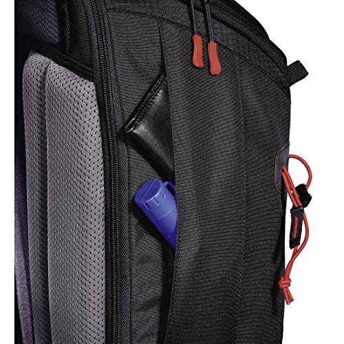 Hama Kamerarucksack für 2 DSLR Kameras und Ausrüstung (Fotorucksack, 21 L, Schnellzugriff, Tabletfach, Regenschutz, Stativhalterung, handgepäcktauglich) Kameratasche schwarz - 17